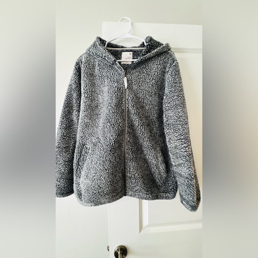 SO Gray Fleece Jacket